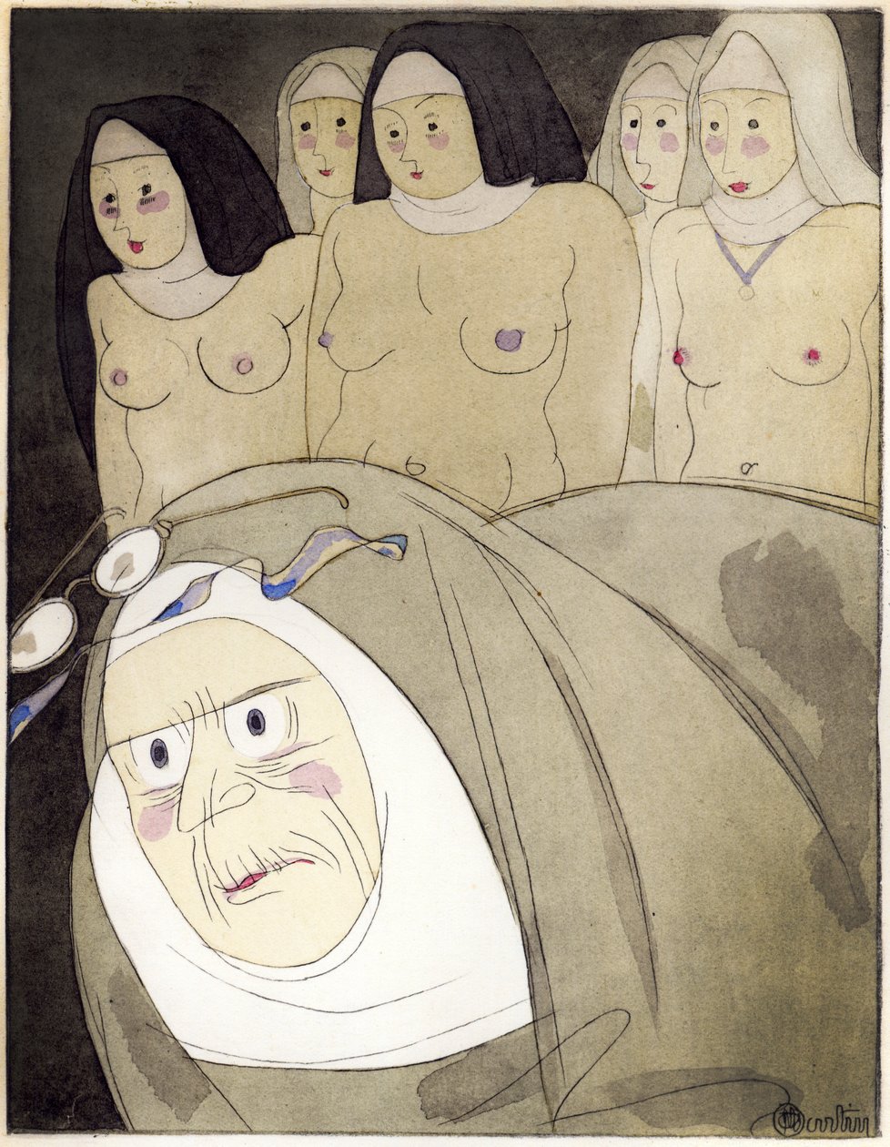 “Jean de La Fontaine的故事和短篇小说”插图，1930年巴黎Librairie de France（模板） 作者 查尔斯·马丁