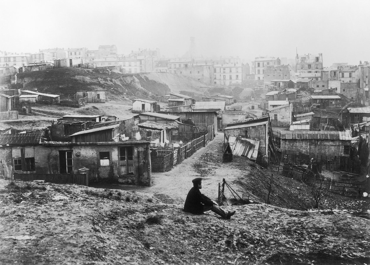 Rue Champlain，一群小屋，1858-78 作者 查尔斯·马维尔