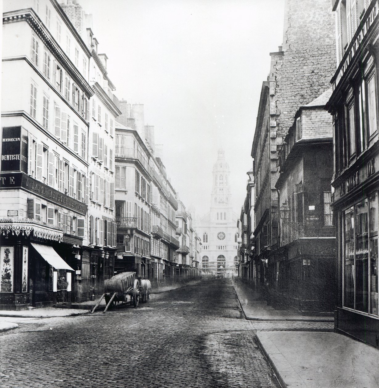 Rue de la Chaussee-d&39;Antin，巴黎，1858-78 作者 查尔斯·马维尔
