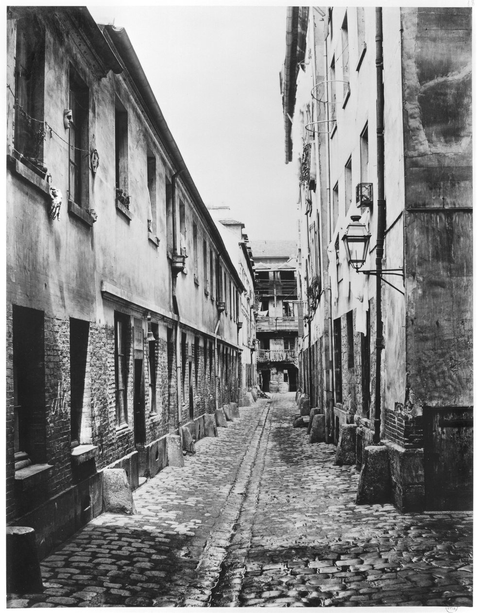 Rue du Fer-a-Moulin，巴黎，1858-78 作者 查尔斯·马维尔