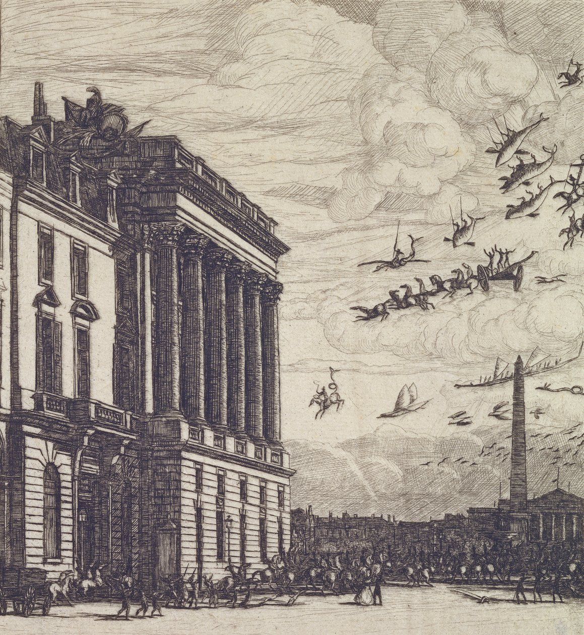 海军部，1865年 作者 查尔斯·梅里昂