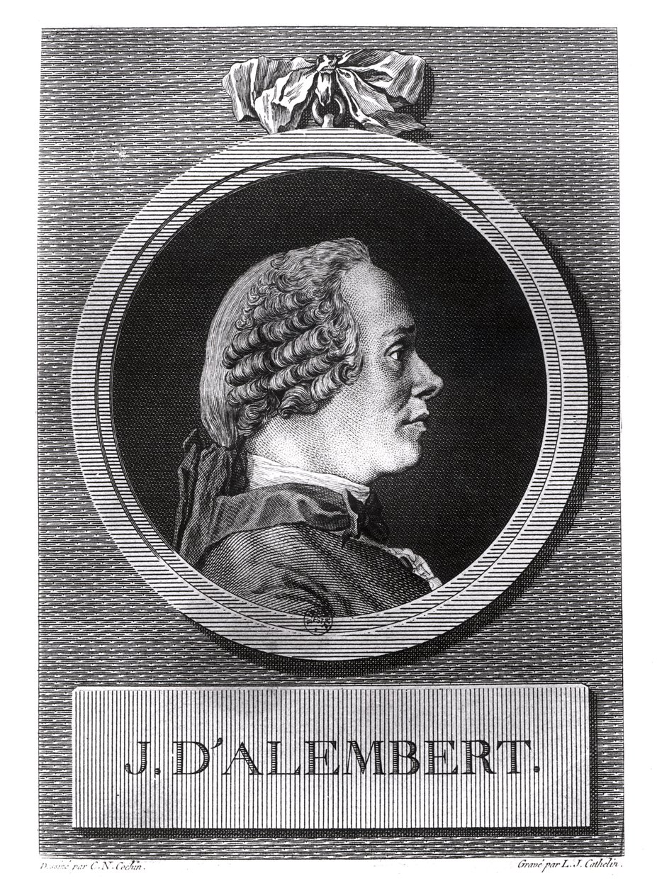 Jean the Round of Alembert（1717-1783） 作者 查尔斯·尼古拉斯二世·科钦