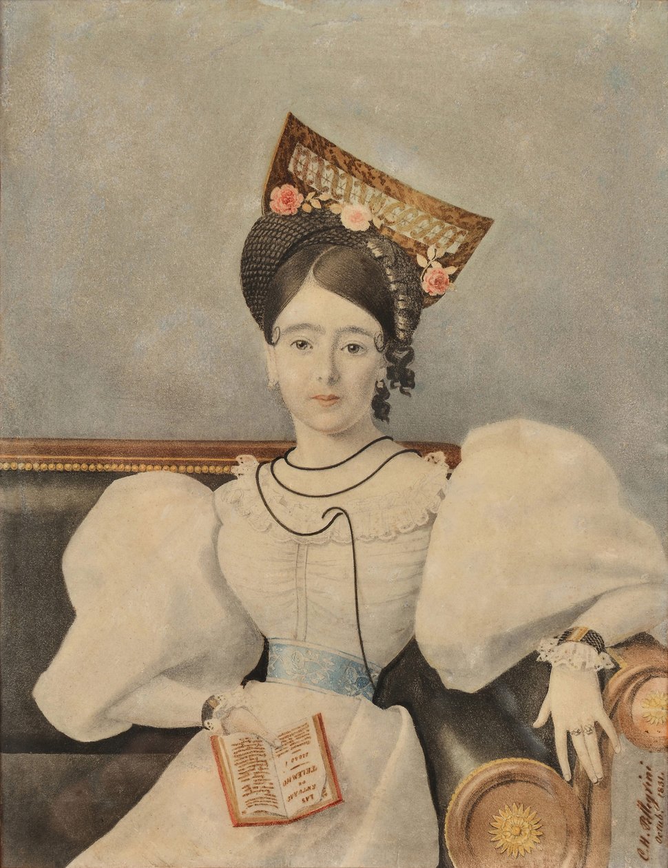 Lucia Carranza deRodrÍguezOrey夫人 作者 查尔斯·佩莱格里尼