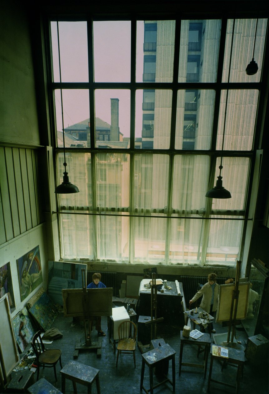 观点的工作室，建于1897-99 作者 查尔斯·雷尼·麦金托什