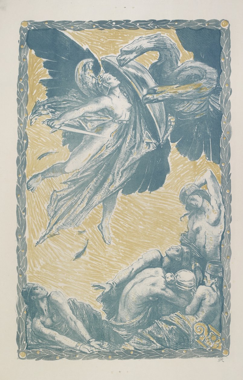 &39;意大利Redenta&39;，1917年（石版画） 作者 查尔斯·里基茨