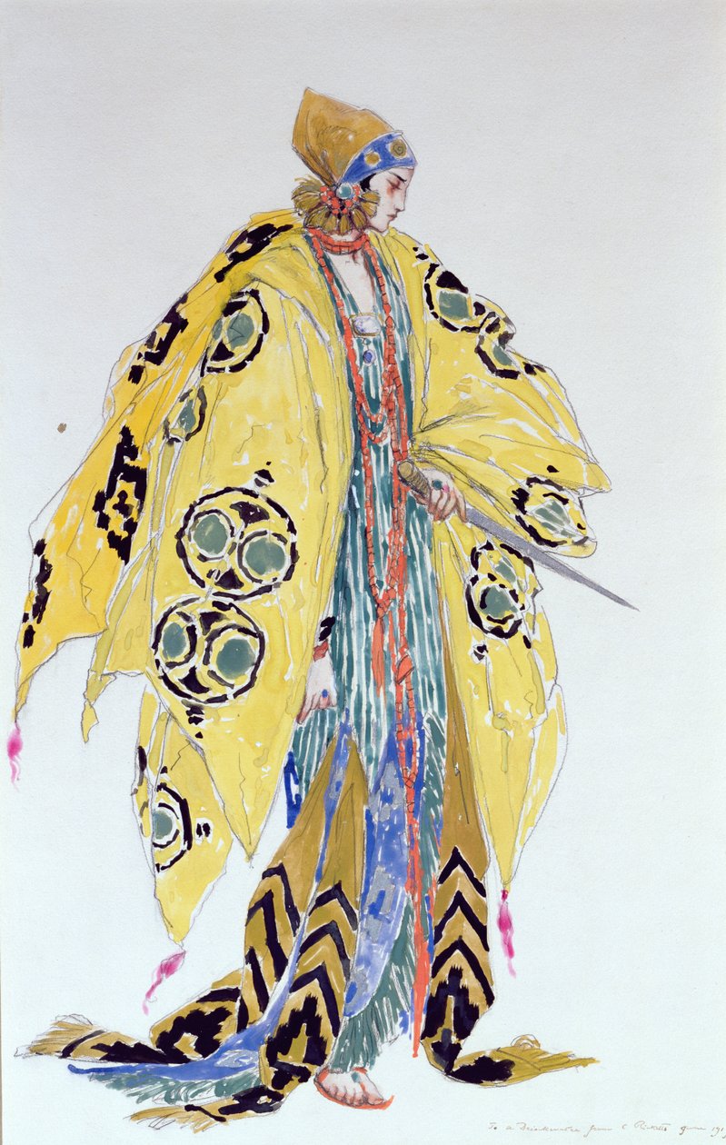 戏剧服装设计，1919年 作者 查尔斯·里基茨