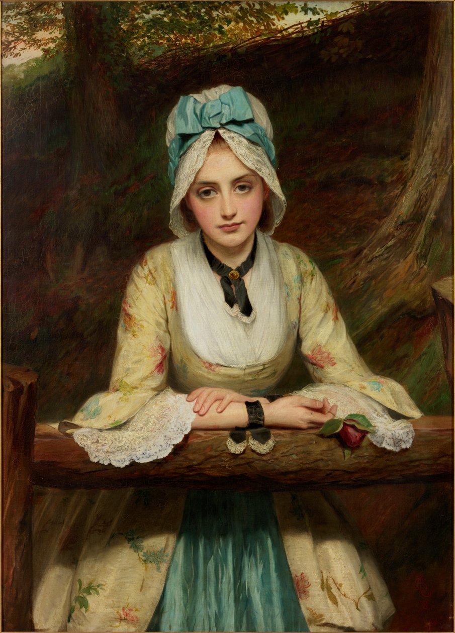The Trysting Place，1878 作者 查尔斯·西勒姆·利德代尔