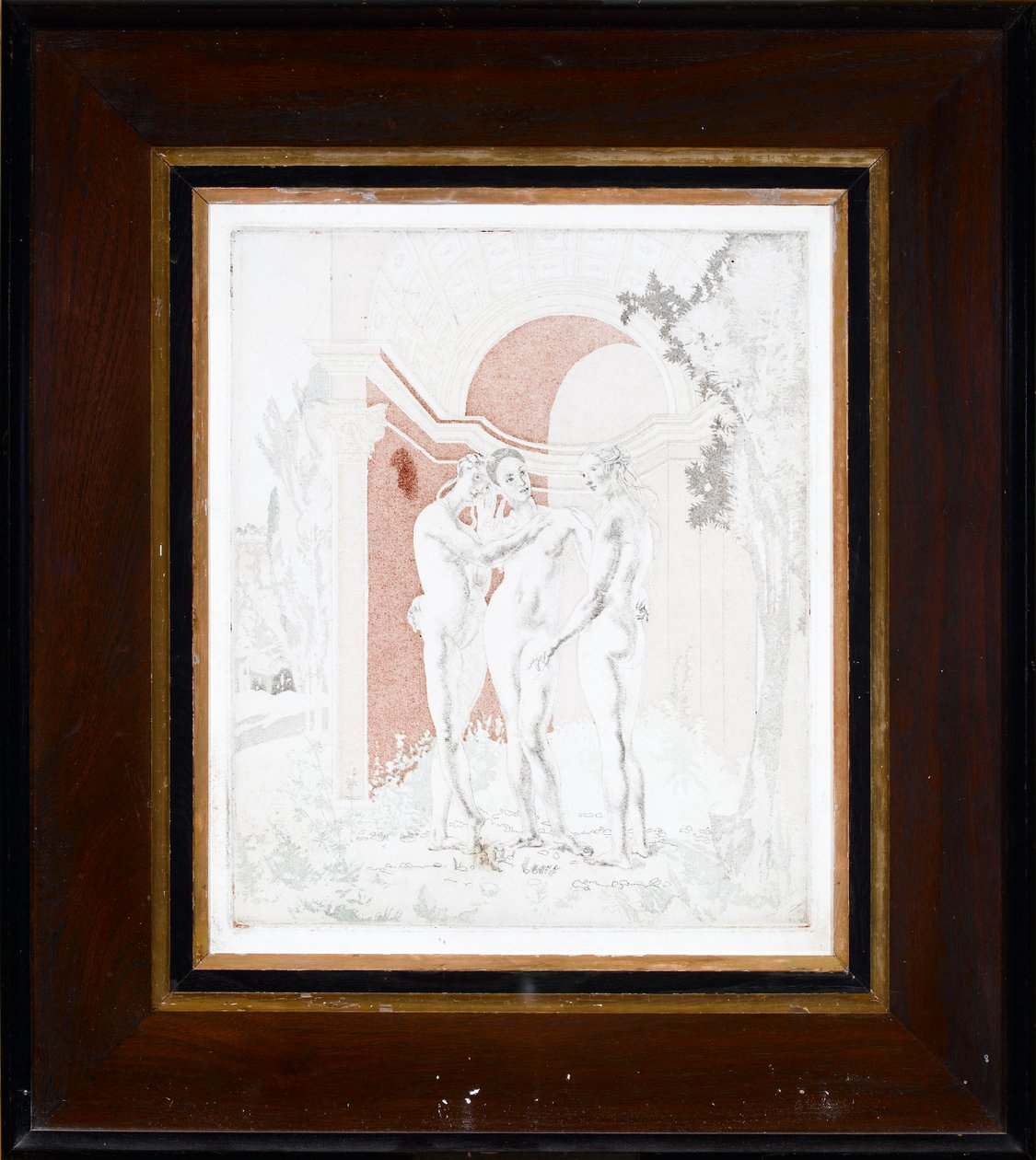 结语（参考CD3），1921-22（用aquatint雕刻） 作者 查尔斯·西姆斯