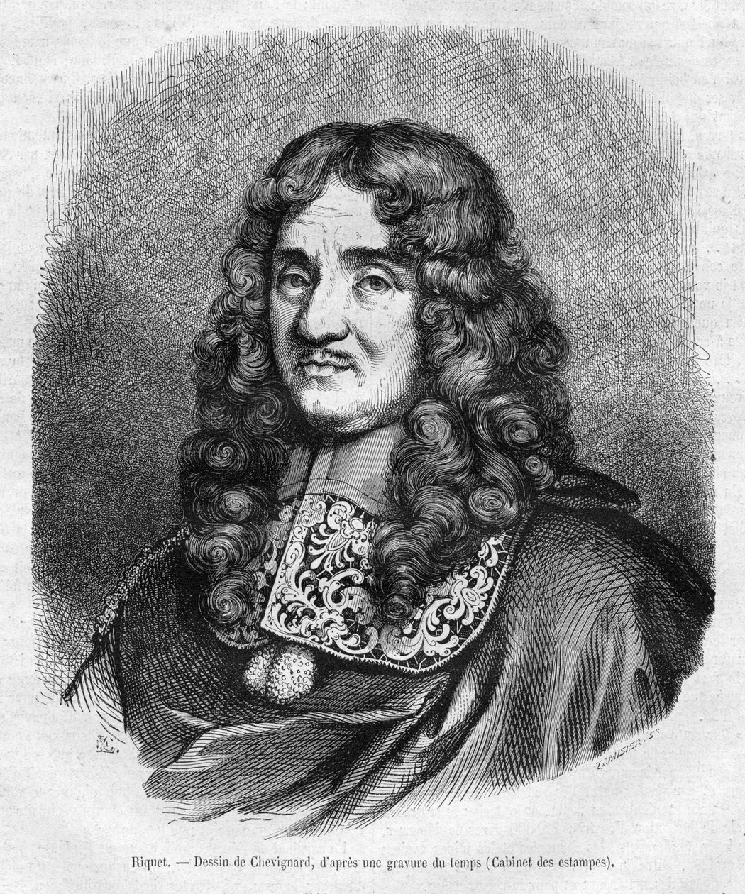 刻的肖像 作者 查尔斯·塔米西耶（Charles Tamisier Lechevallier Chevignard）
