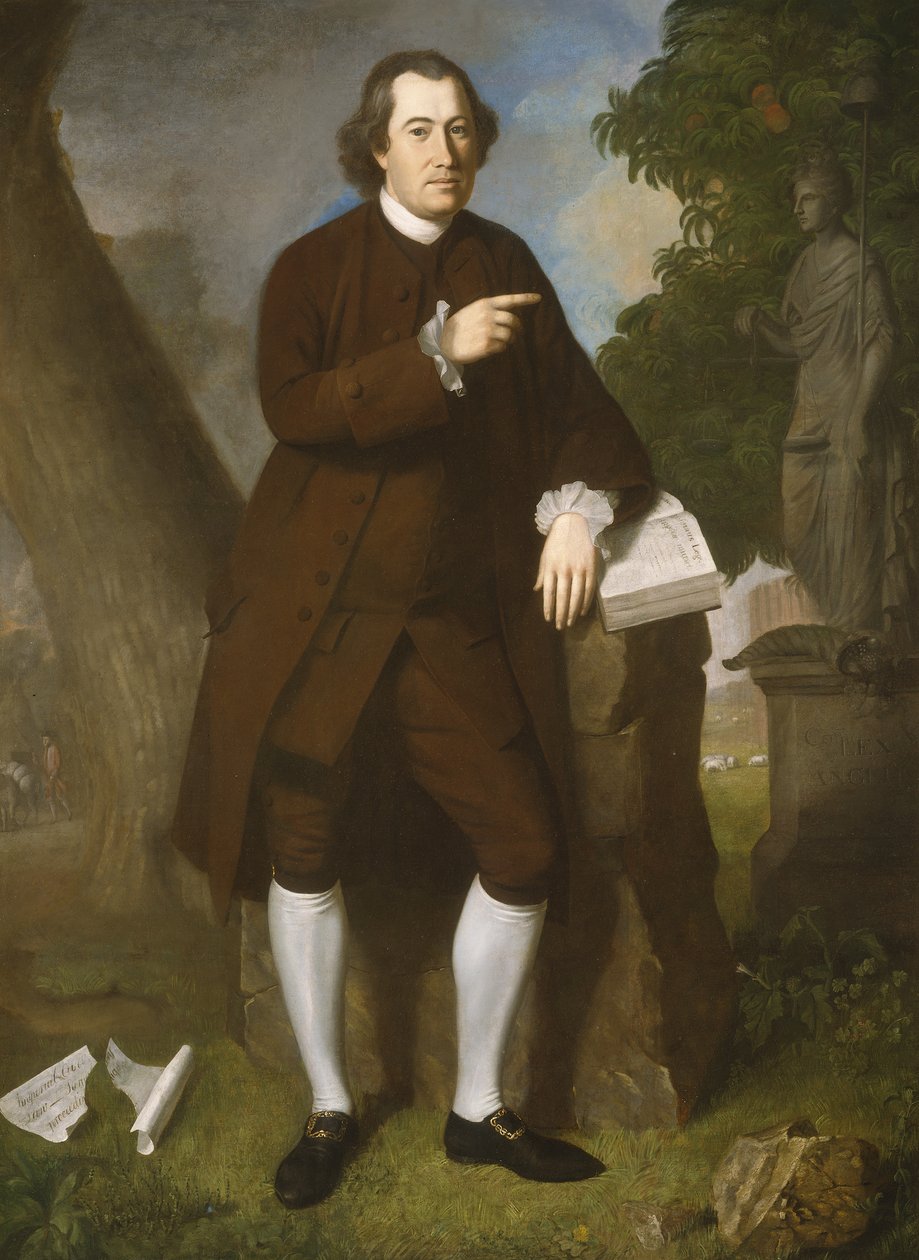 John Beale Bordley，1770年 作者 查尔斯·威尔森·皮尔
