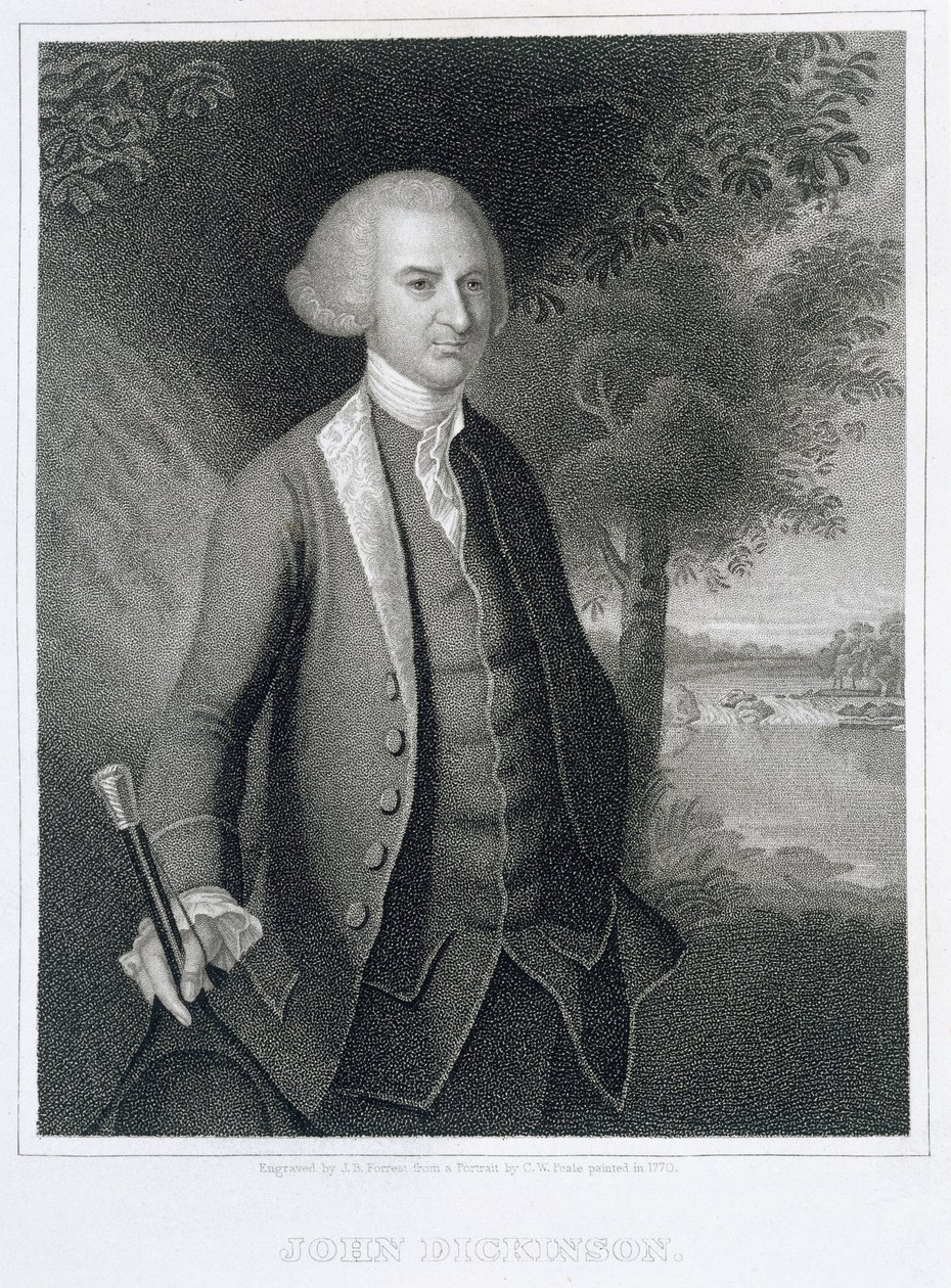 John Dickinson，John B. Forrest（1814-70） 作者 查尔斯·威尔森·皮尔