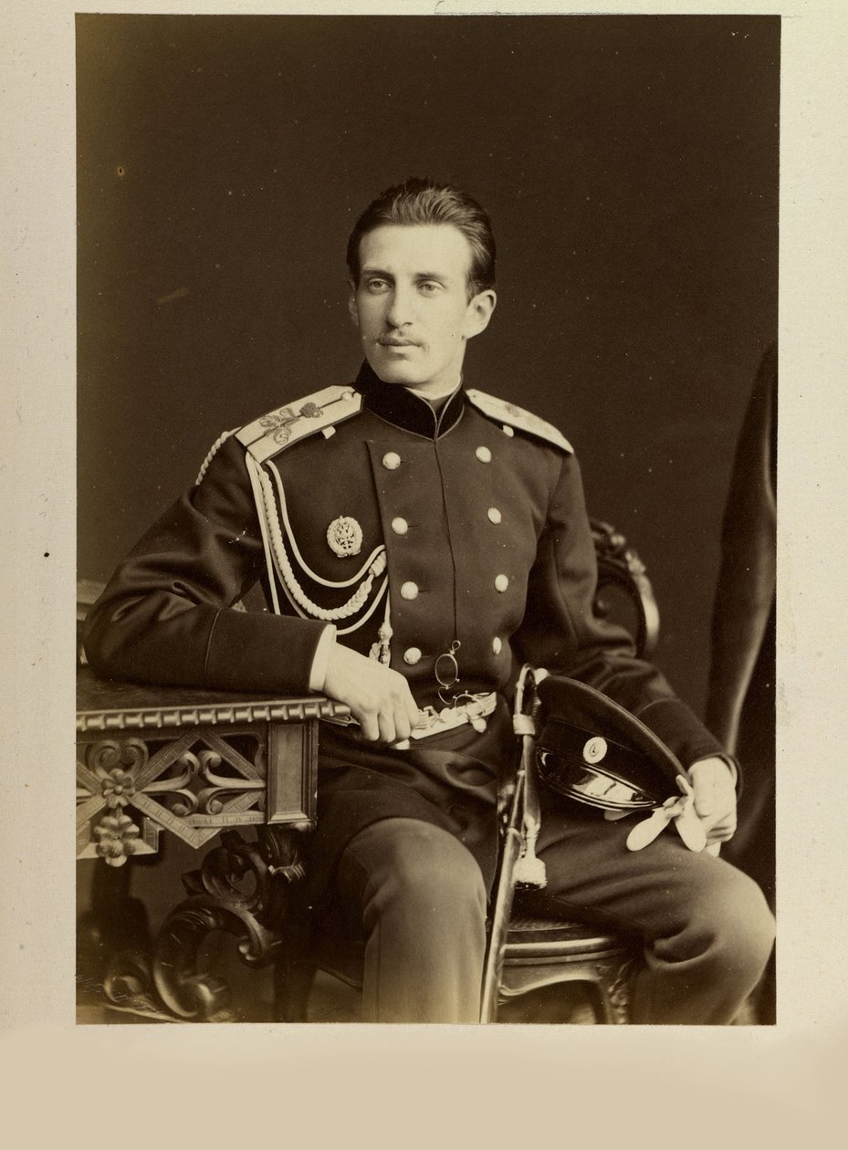 Nicolas Constantinovitch de Russie - 俄罗斯大公尼古拉-康斯坦丁诺维奇肖像（1850-1918 年），作者 Bergamasco, Charles (Karl) (1830-1896)。照片 作者 查尔斯·贝加马斯科