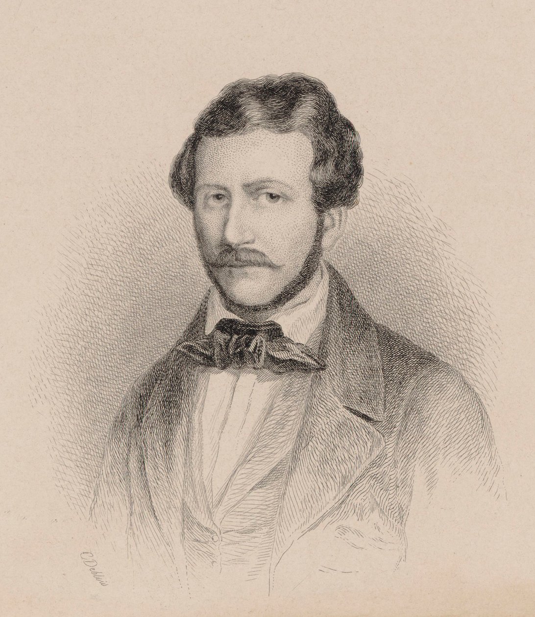 加埃塔诺-多尼采蒂 作者 查尔斯·阿方斯·德布鲁瓦（Charles Alphonse Deblois）