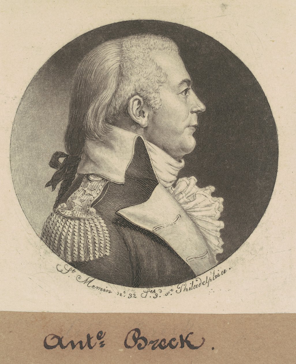 安东尼-布雷克 作者 Charles BJ Fevret de Saint Memin