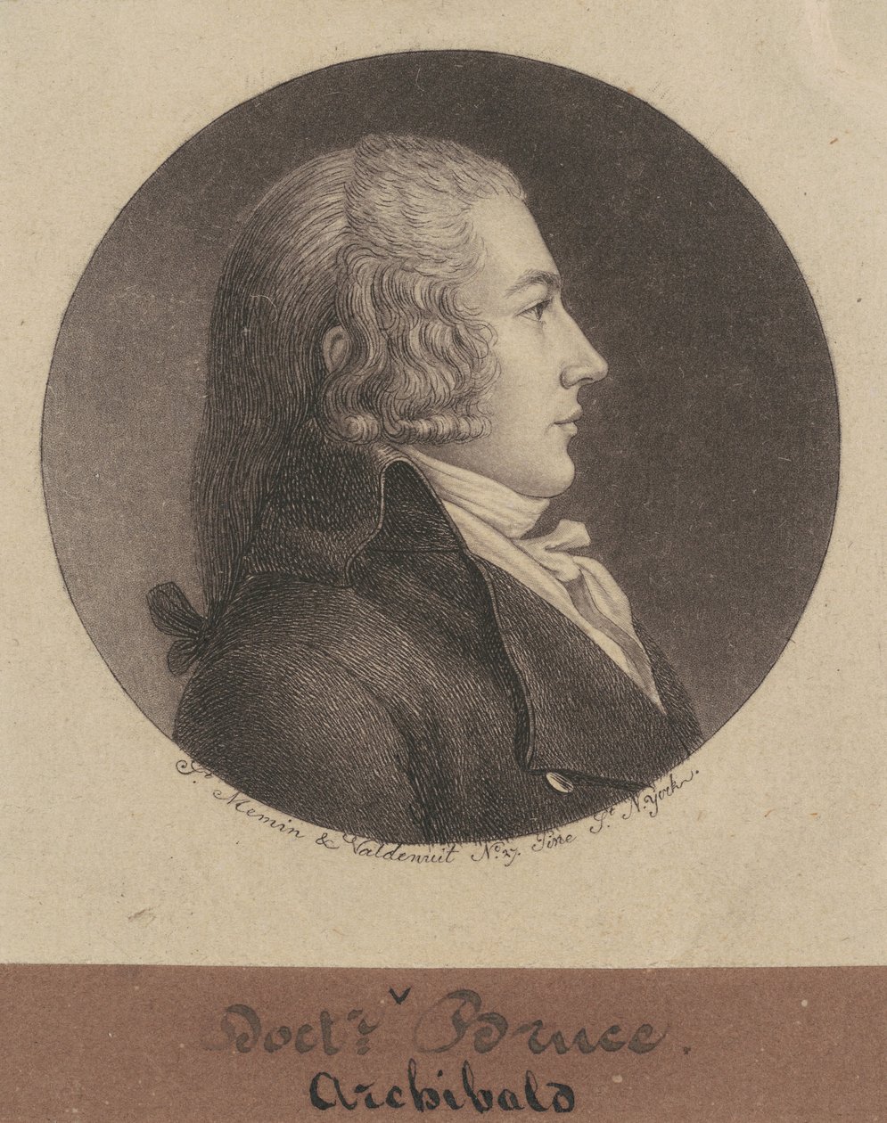 阿奇博尔德-布鲁斯 作者 Charles BJ Fevret de Saint Memin