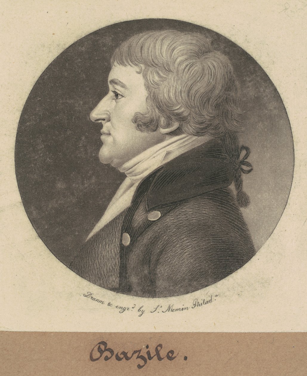 巴齐莱 作者 Charles BJ Fevret de Saint Memin