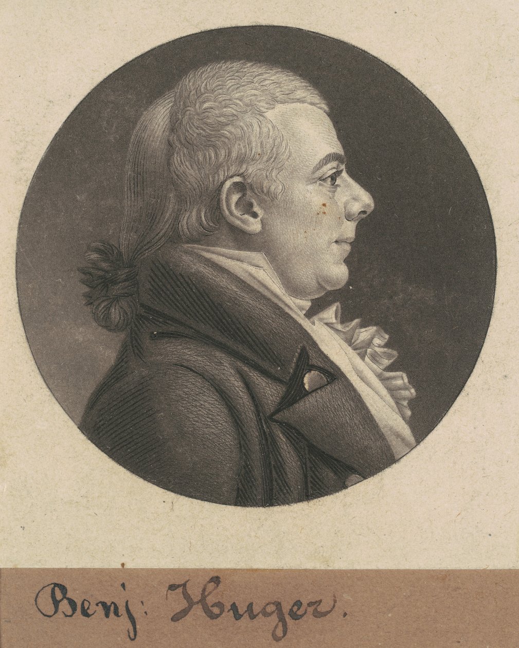 本杰明-休格 作者 Charles BJ Fevret de Saint Memin