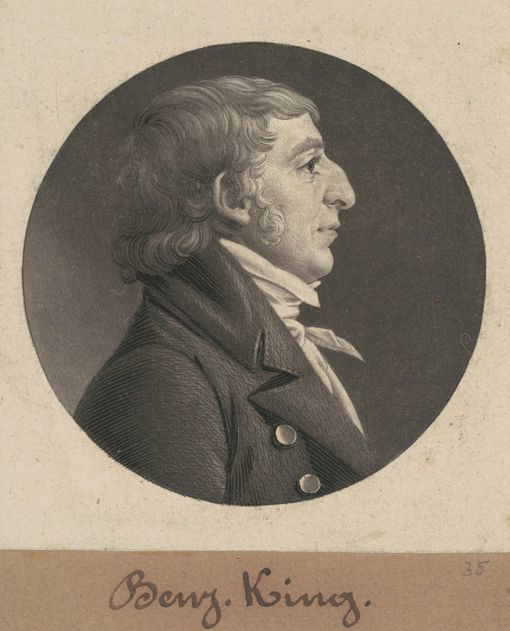 本杰明-金 作者 Charles BJ Fevret de Saint Memin