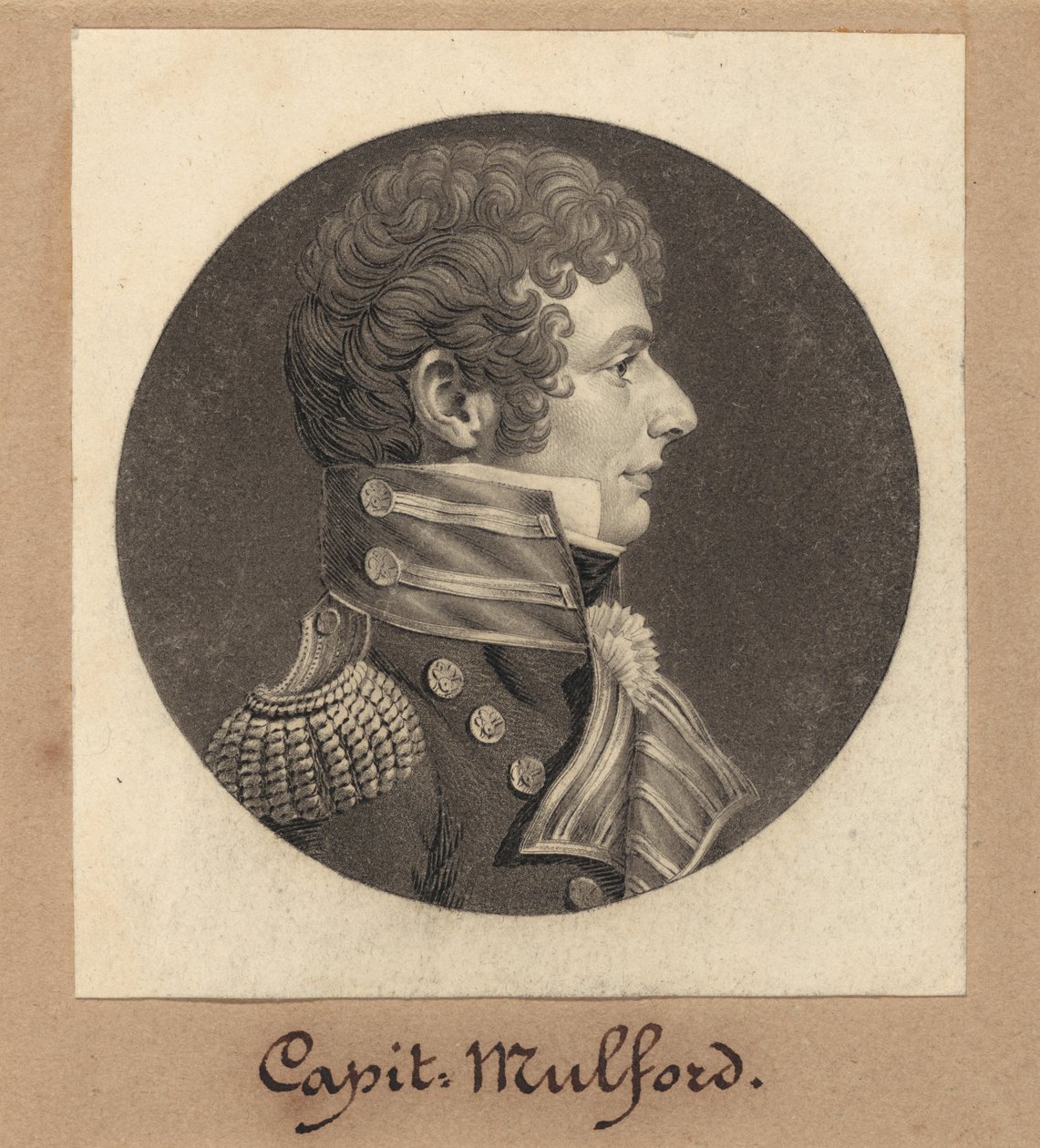 克拉伦斯-穆尔福德上尉 作者 Charles BJ Fevret de Saint Memin