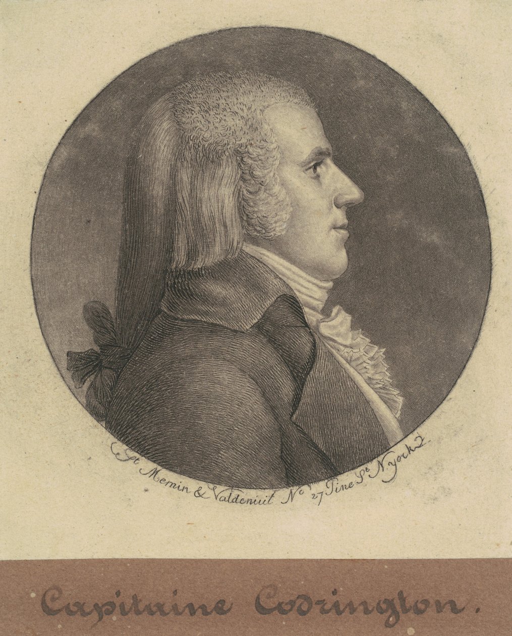 科德林顿上尉 作者 Charles BJ Fevret de Saint Memin