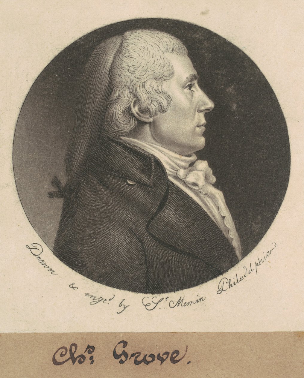 查尔斯-格罗夫 作者 Charles BJ Fevret de Saint Memin