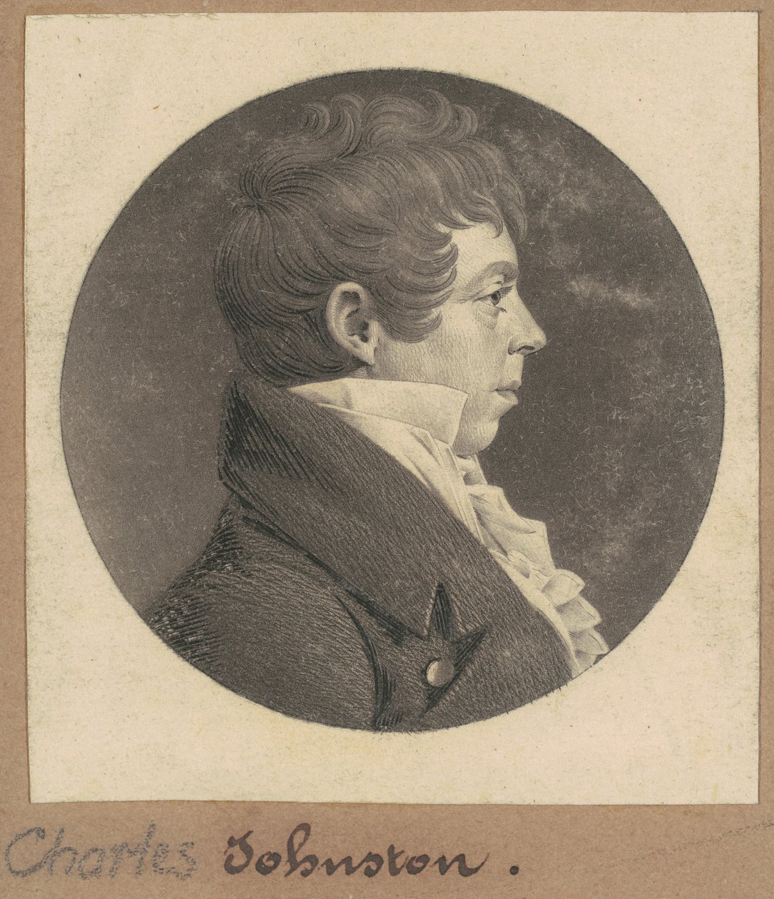 查尔斯-约翰斯顿 作者 Charles BJ Fevret de Saint Memin