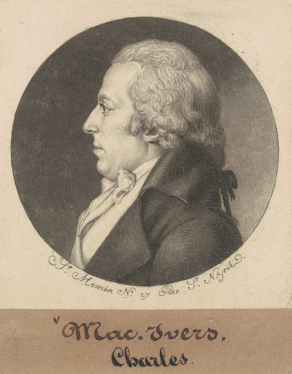 Charles McEvers 作者 Charles BJ Fevret de Saint Memin