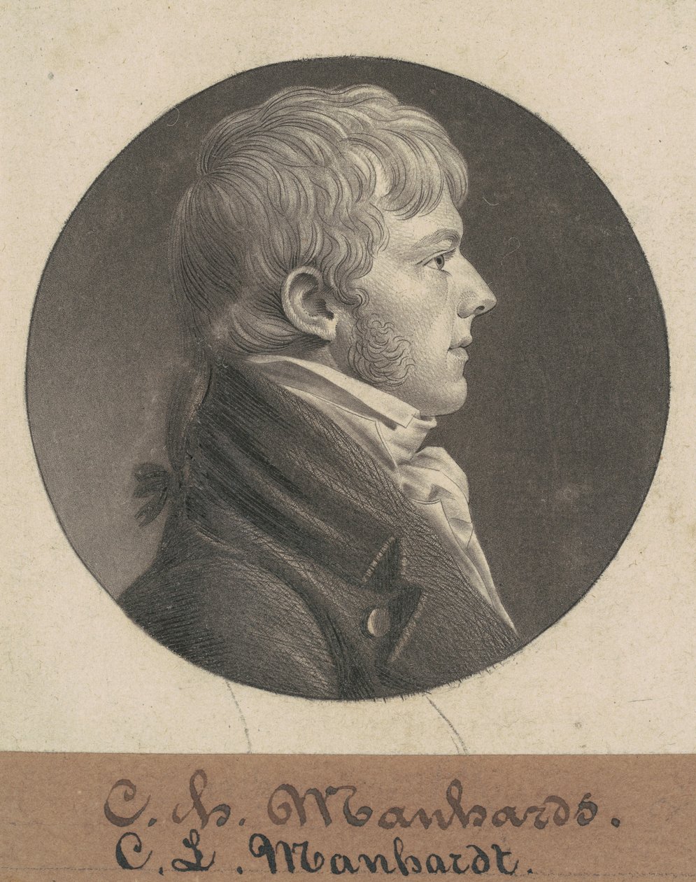 Christian Luis Mannhardt 作者 Charles BJ Fevret de Saint Memin