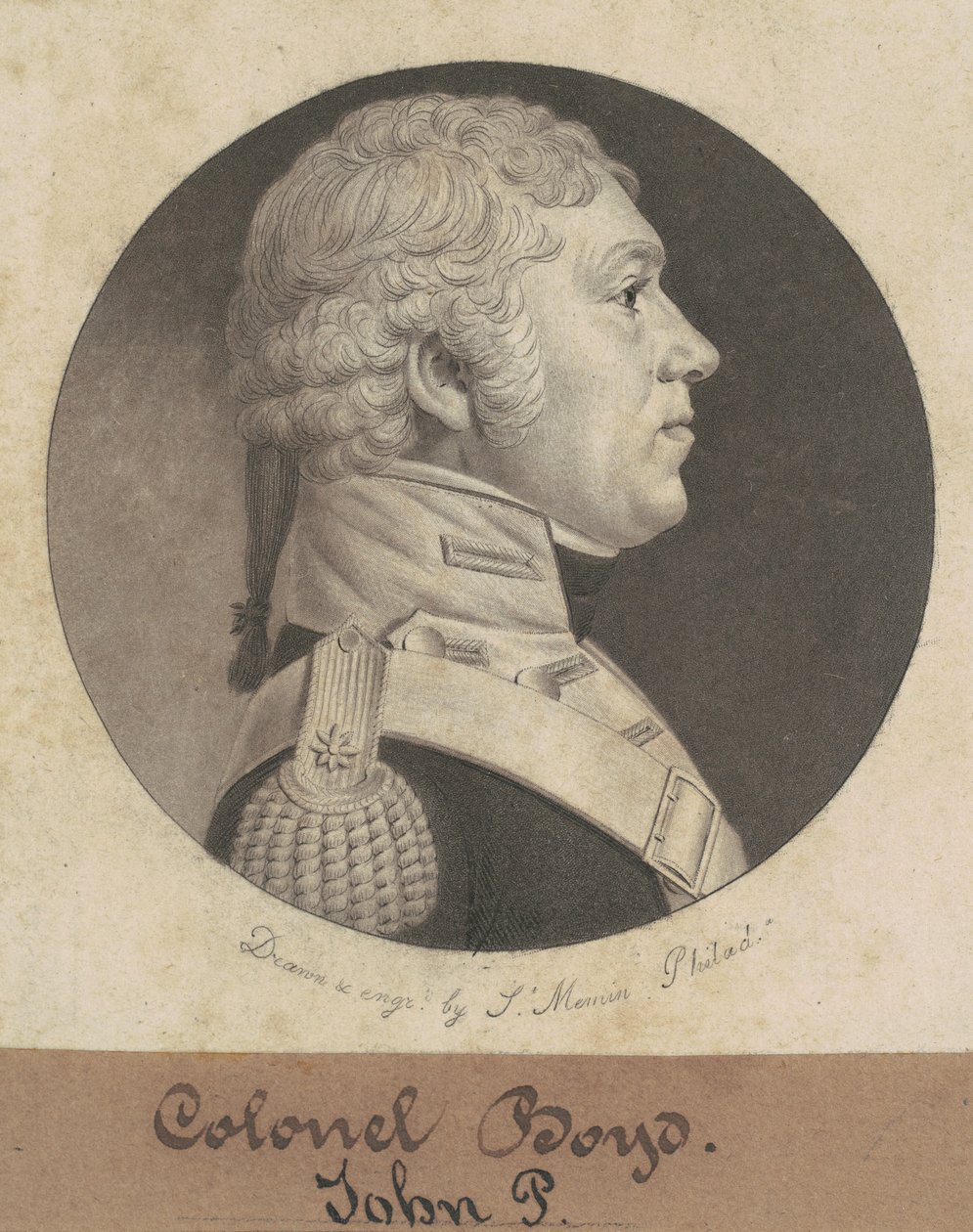 博伊德上校 作者 Charles BJ Fevret de Saint Memin