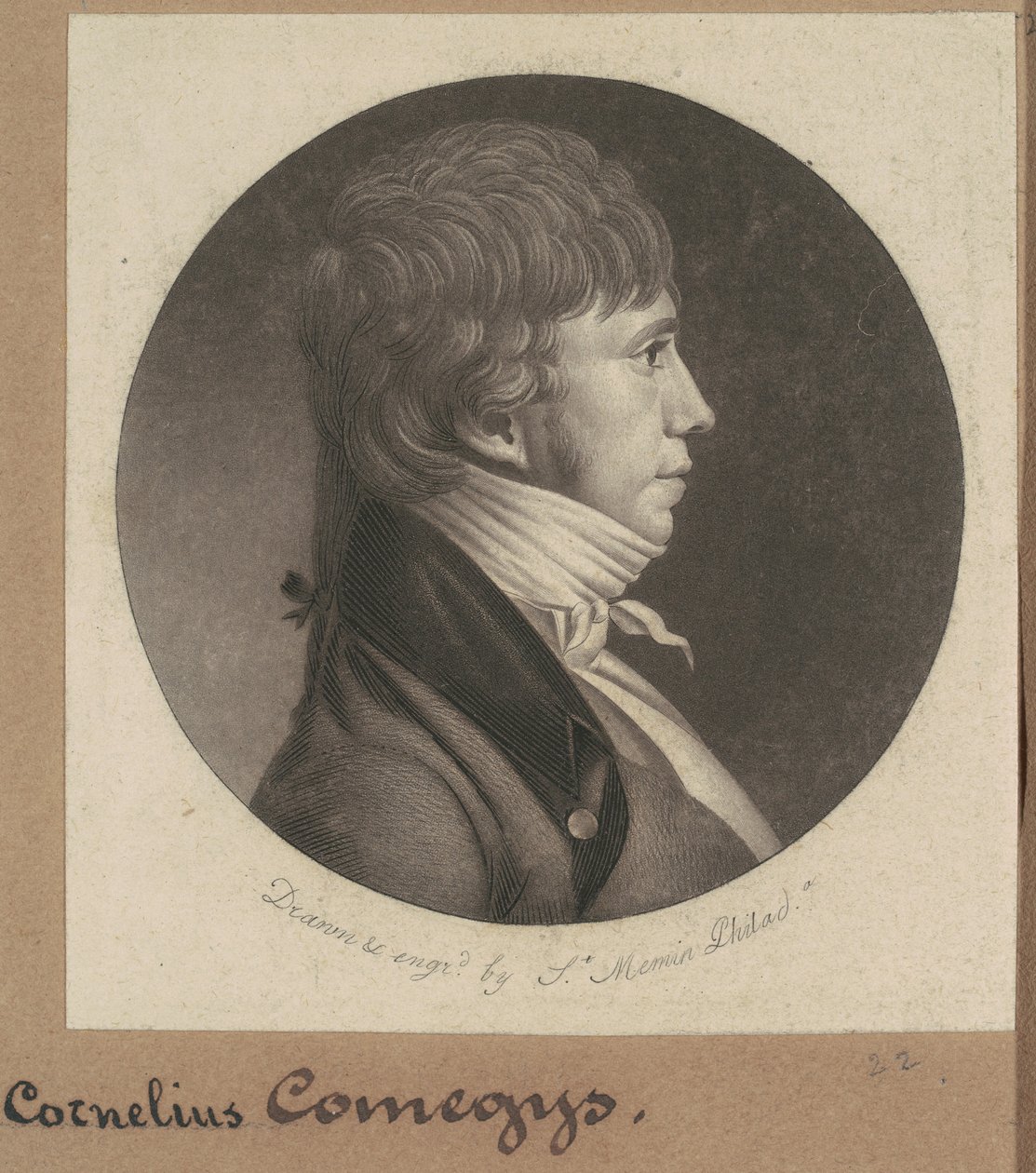 科尼利厄斯-科米吉斯 作者 Charles BJ Fevret de Saint Memin