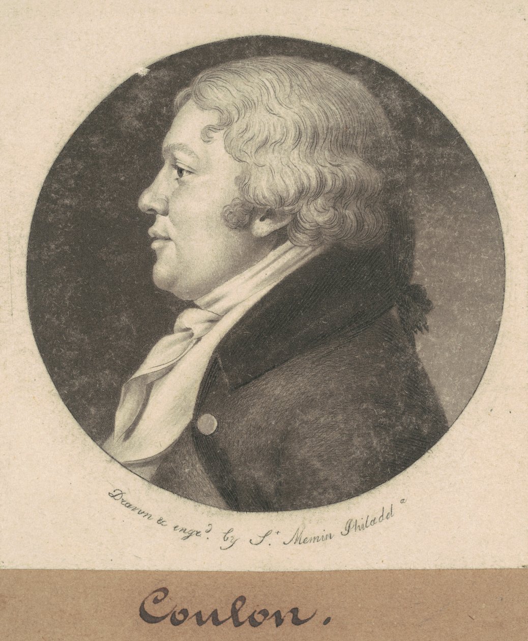 库隆 作者 Charles BJ Fevret de Saint Memin