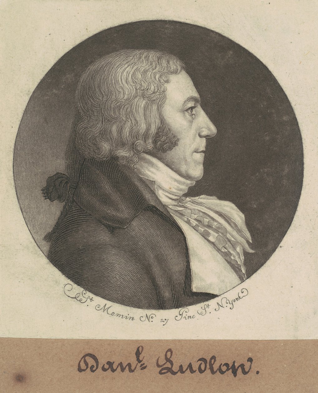 Daniel Ludlow 作者 Charles BJ Fevret de Saint Memin