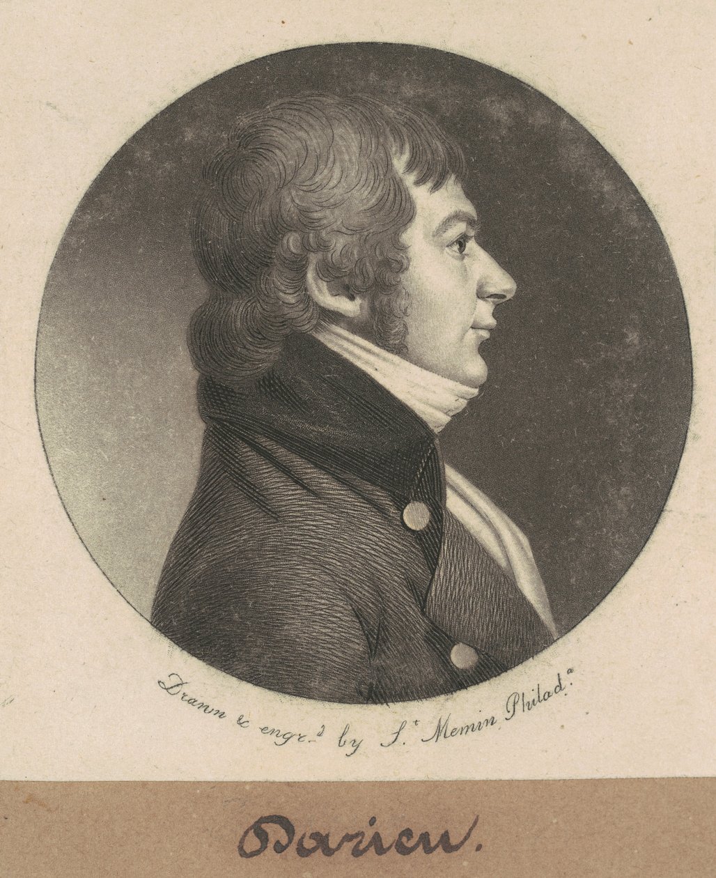 达里欧 作者 Charles BJ Fevret de Saint Memin