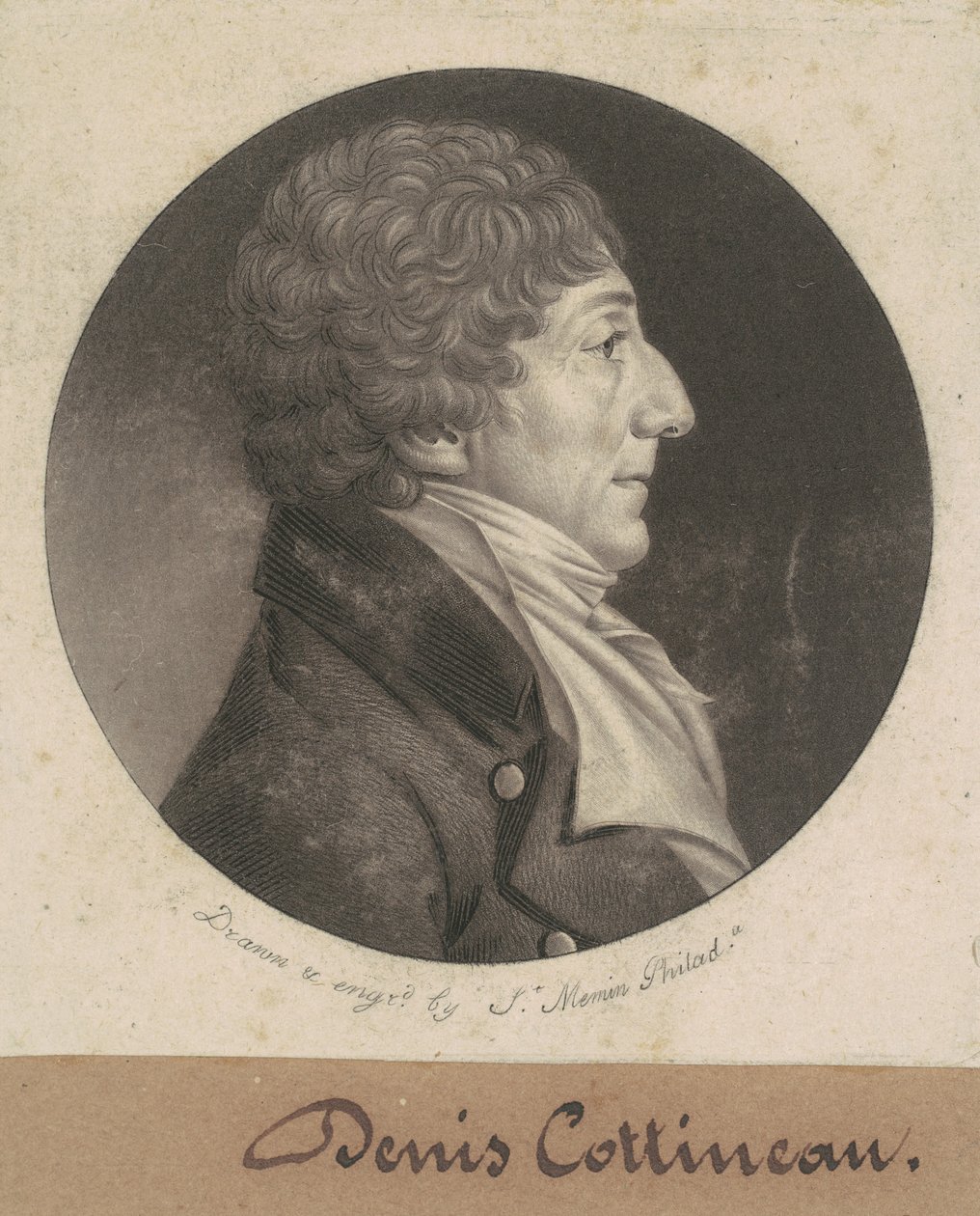 Dennis Nicholas Cottineau 作者 Charles BJ Fevret de Saint Memin