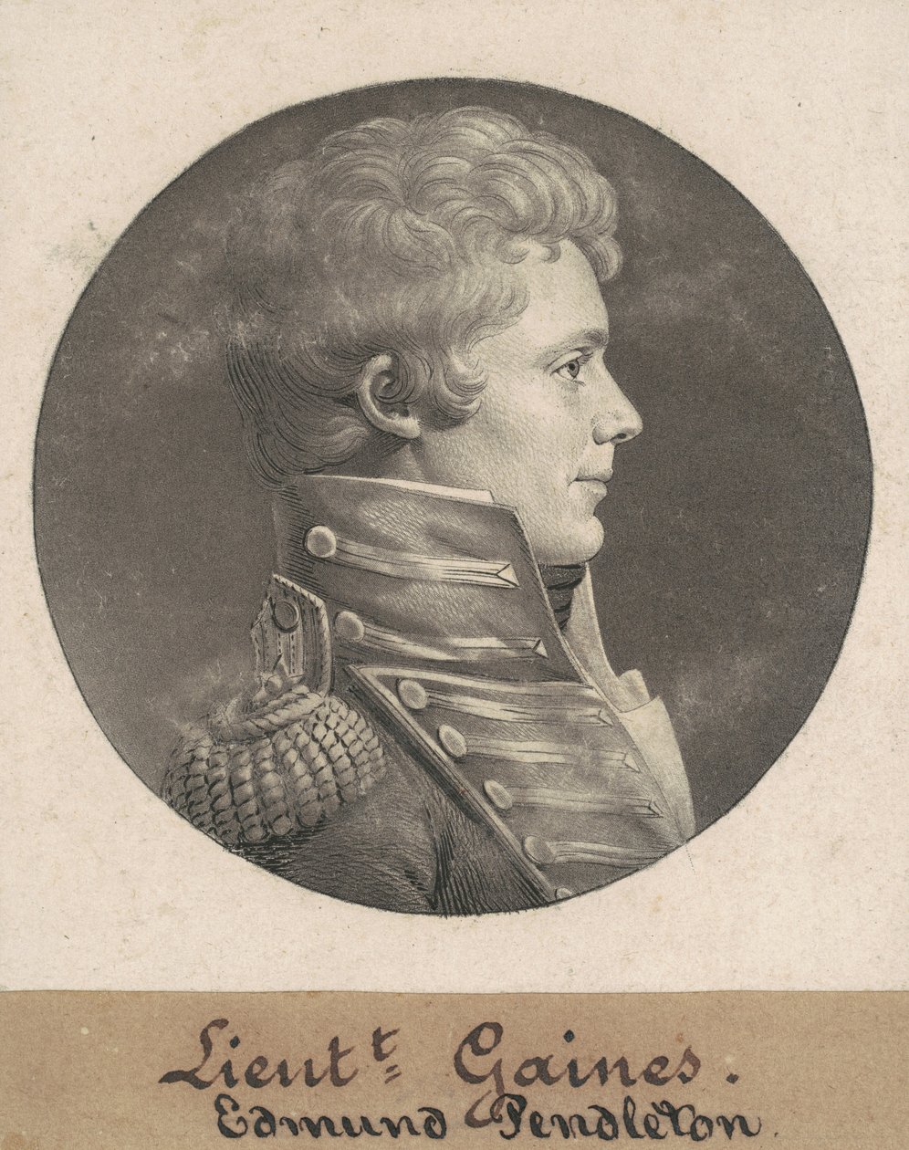 埃德蒙-彭德尔顿-盖恩斯 作者 Charles BJ Fevret de Saint Memin