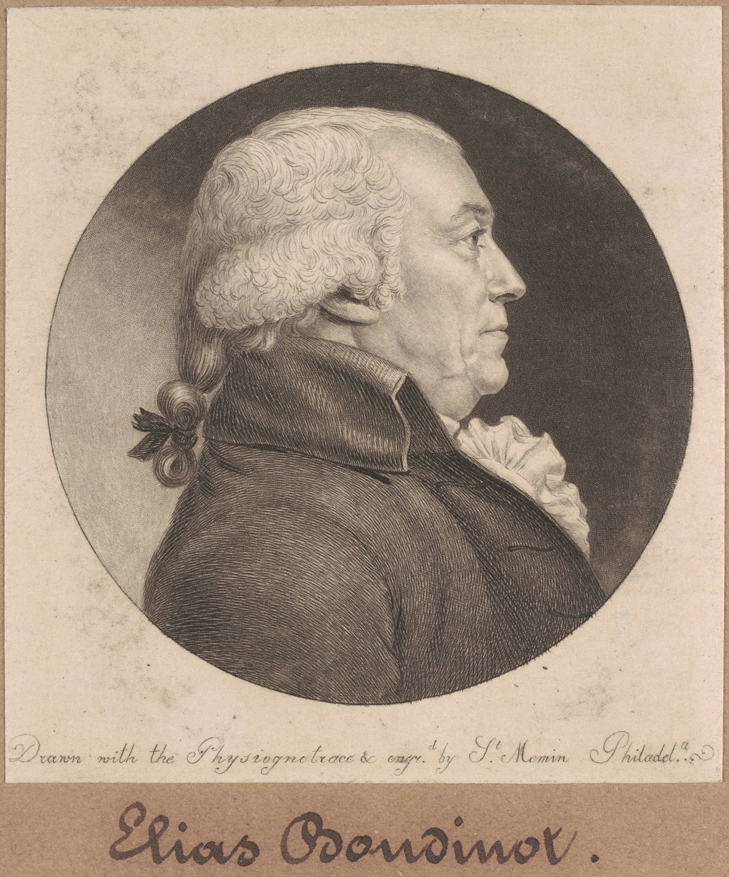 埃利亚斯-布迪诺 作者 Charles BJ Fevret de Saint Memin