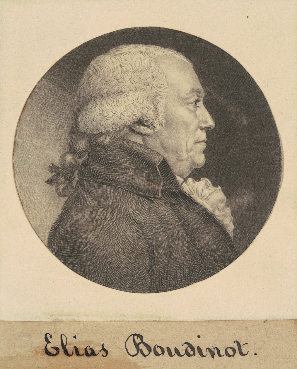 埃利亚斯-布迪诺 作者 Charles BJ Fevret de Saint Memin