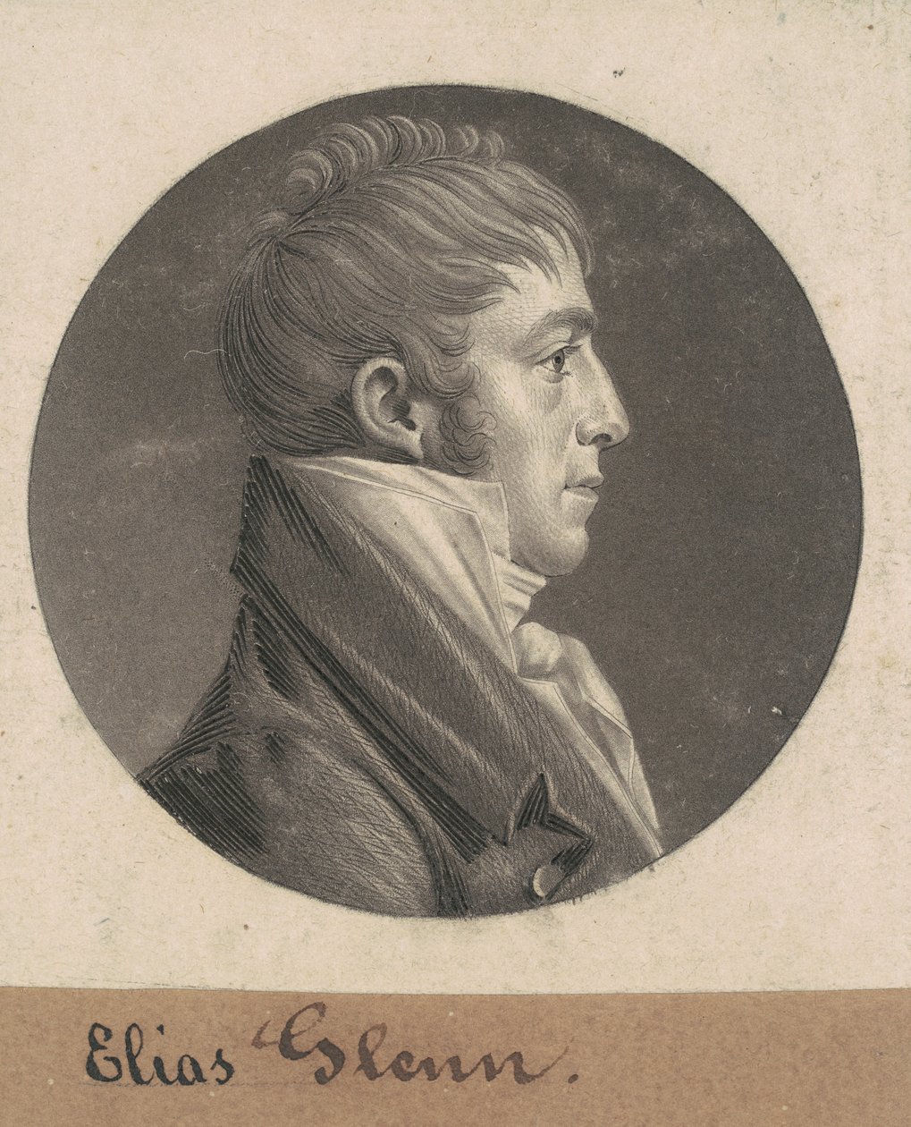 埃利亚斯-格伦 作者 Charles BJ Fevret de Saint Memin