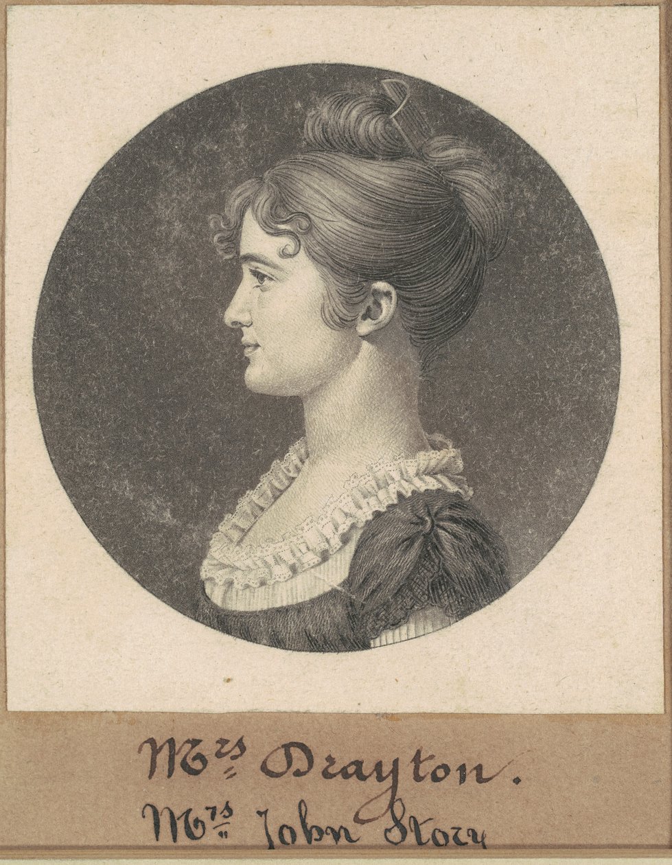Elizabeth Porcher Gaillard Stoney 作者 Charles BJ Fevret de Saint Memin