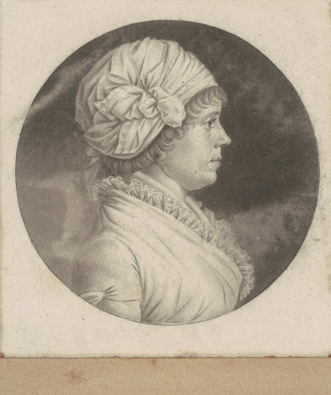 Elizabeth Rittenhouse 中士 作者 Charles BJ Fevret de Saint Memin