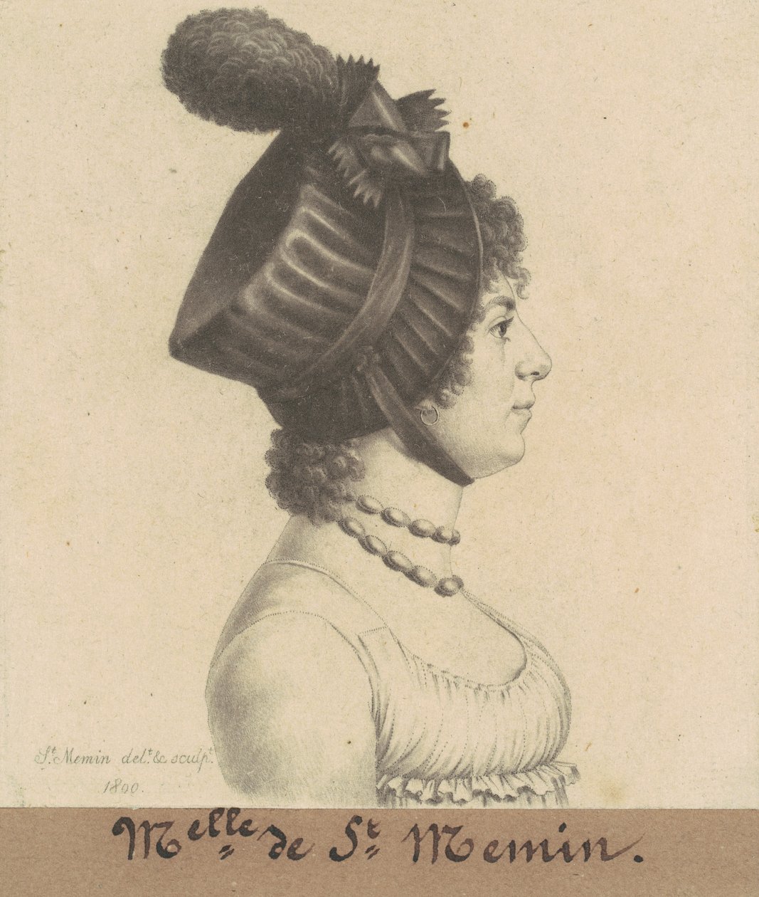 Étiennette-Charlotte-Adélaïde Févret de Saint-Mémin 作者 Charles BJ Fevret de Saint Memin