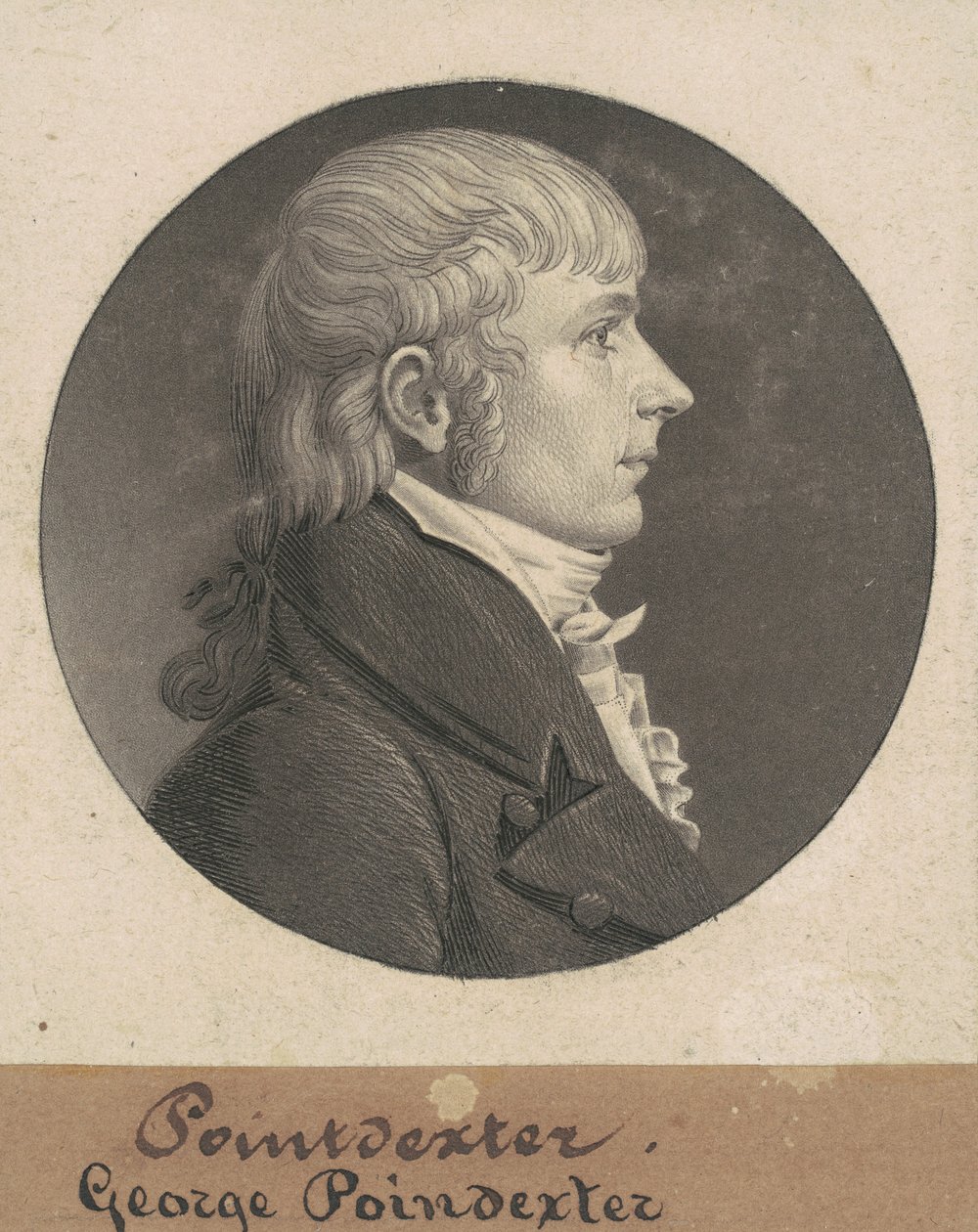 George Poindexter 作者 Charles BJ Fevret de Saint Memin
