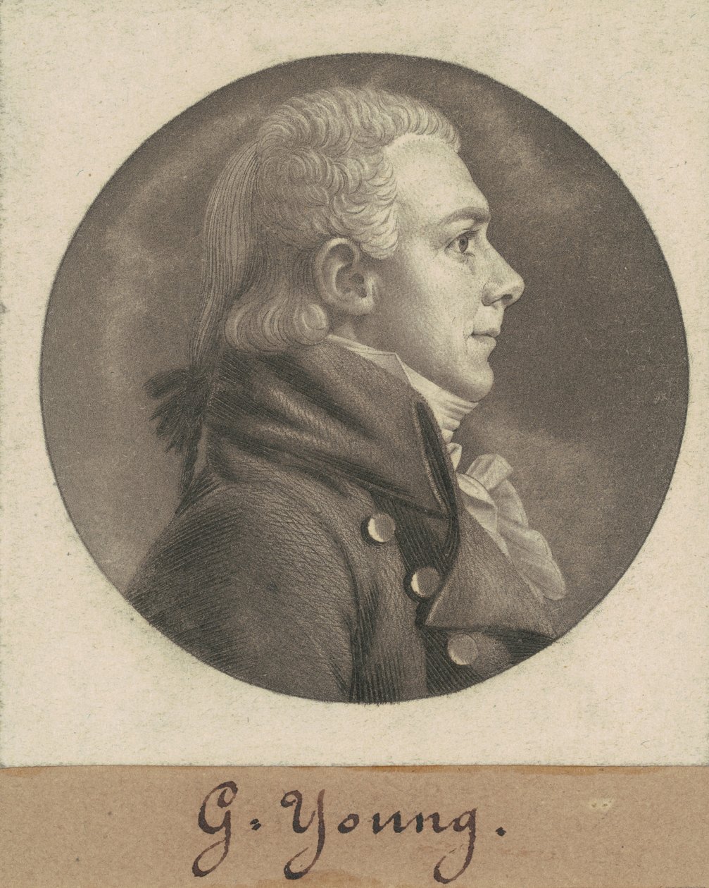 乔治-杨 作者 Charles BJ Fevret de Saint Memin
