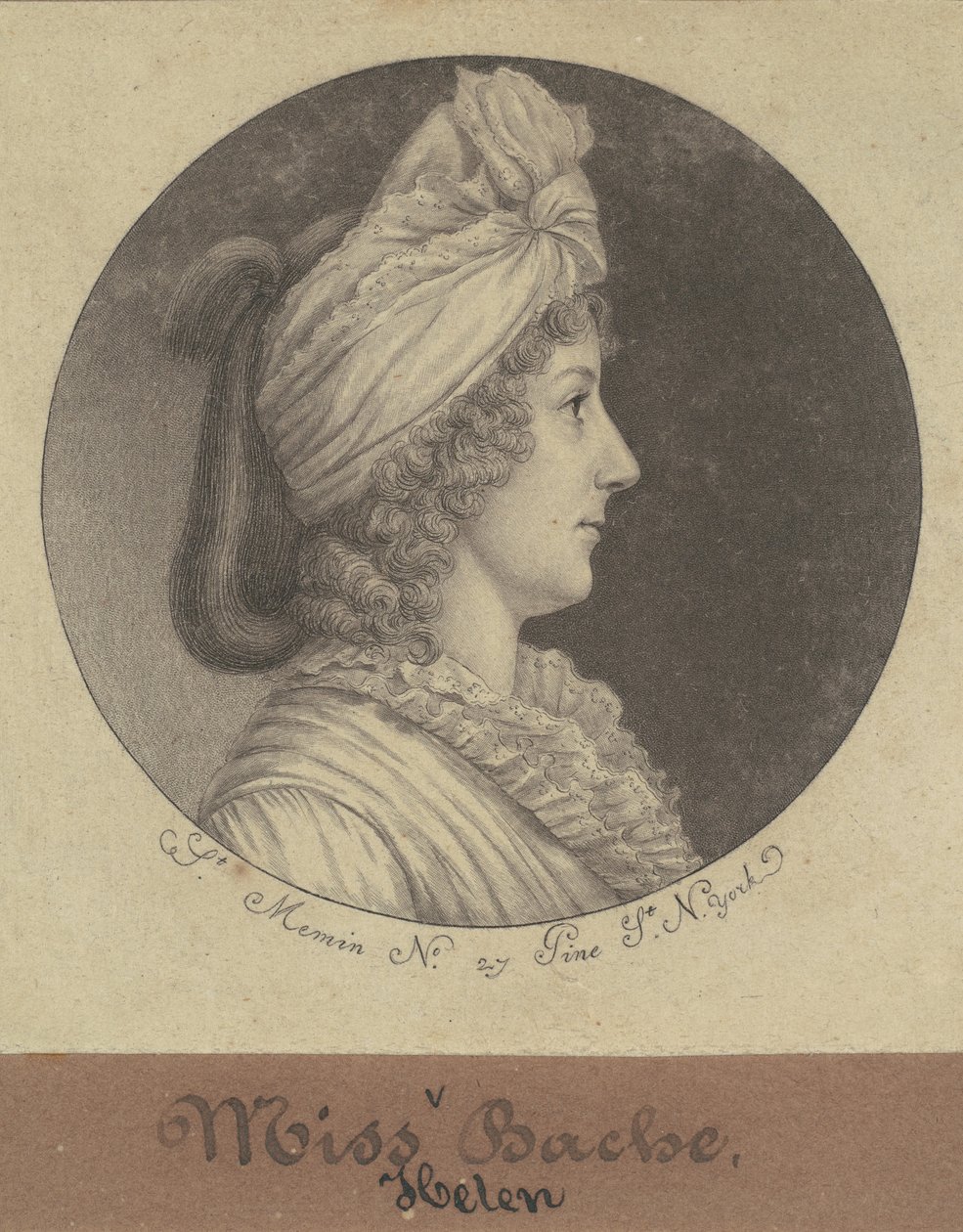 Helena Bache 作者 Charles BJ Fevret de Saint Memin
