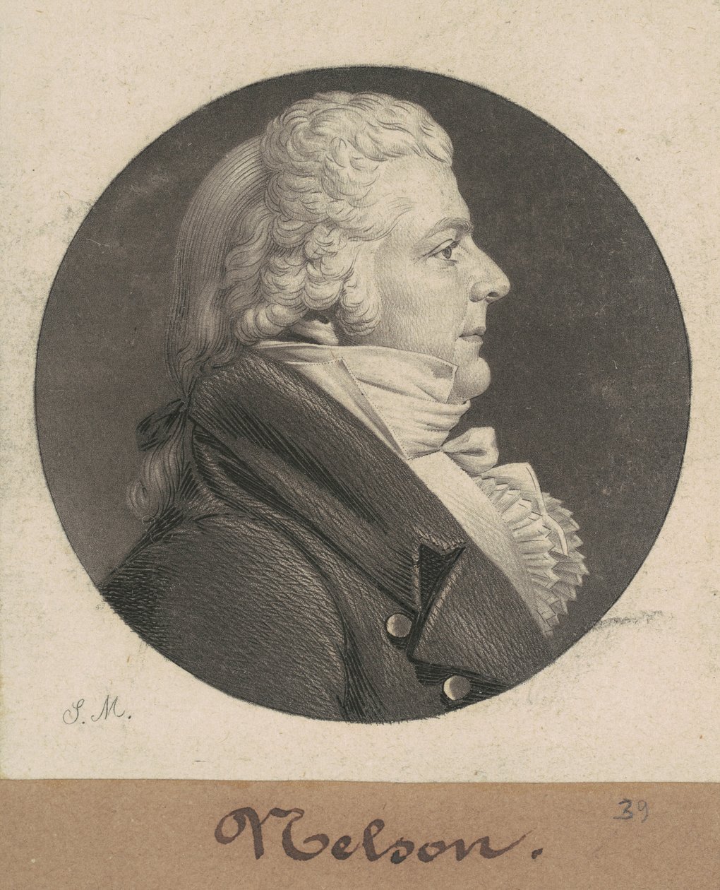 Hugh Nelson 作者 Charles BJ Fevret de Saint Memin