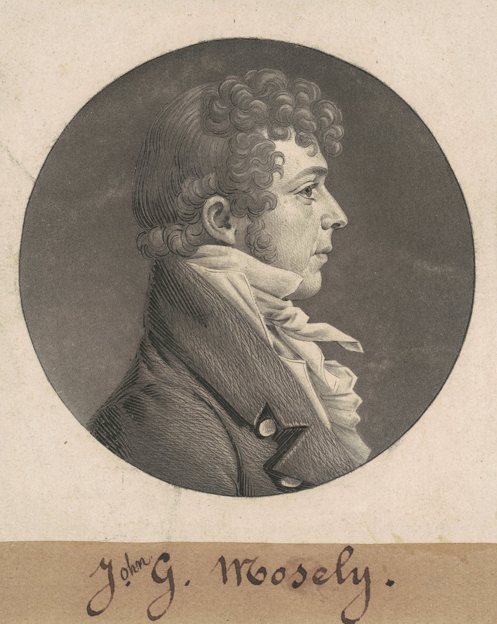 J.G. Mosely 作者 Charles BJ Fevret de Saint Memin