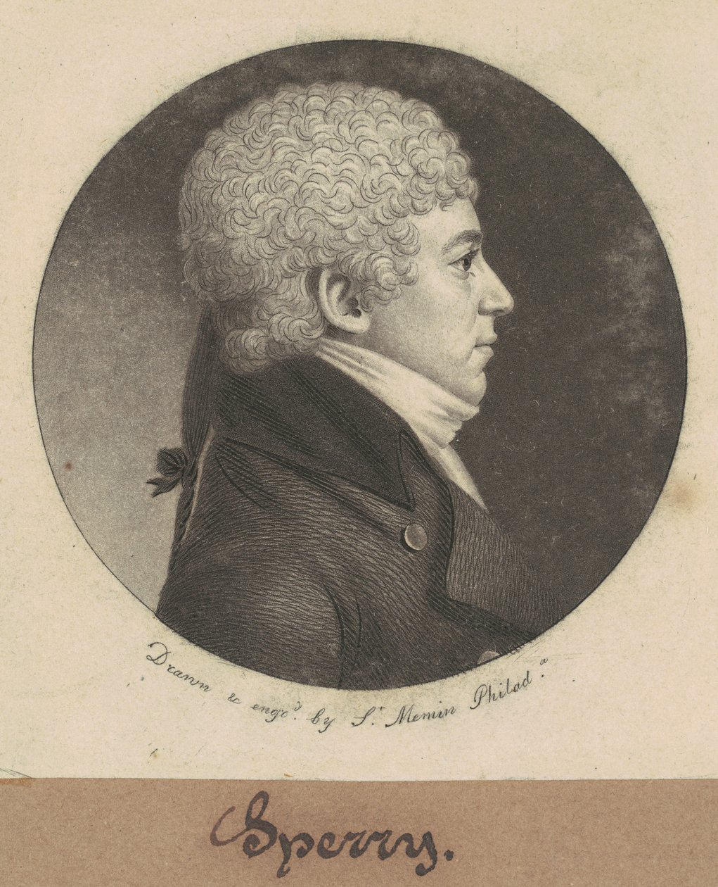 雅各布-斯佩里 作者 Charles BJ Fevret de Saint Memin