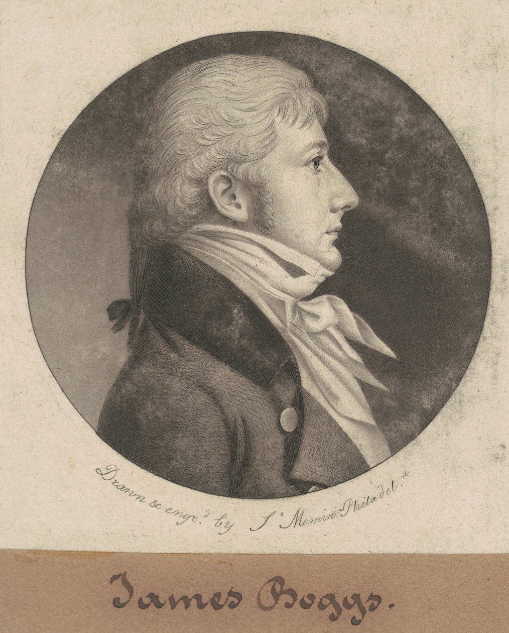 詹姆斯-博格斯 作者 Charles BJ Fevret de Saint Memin