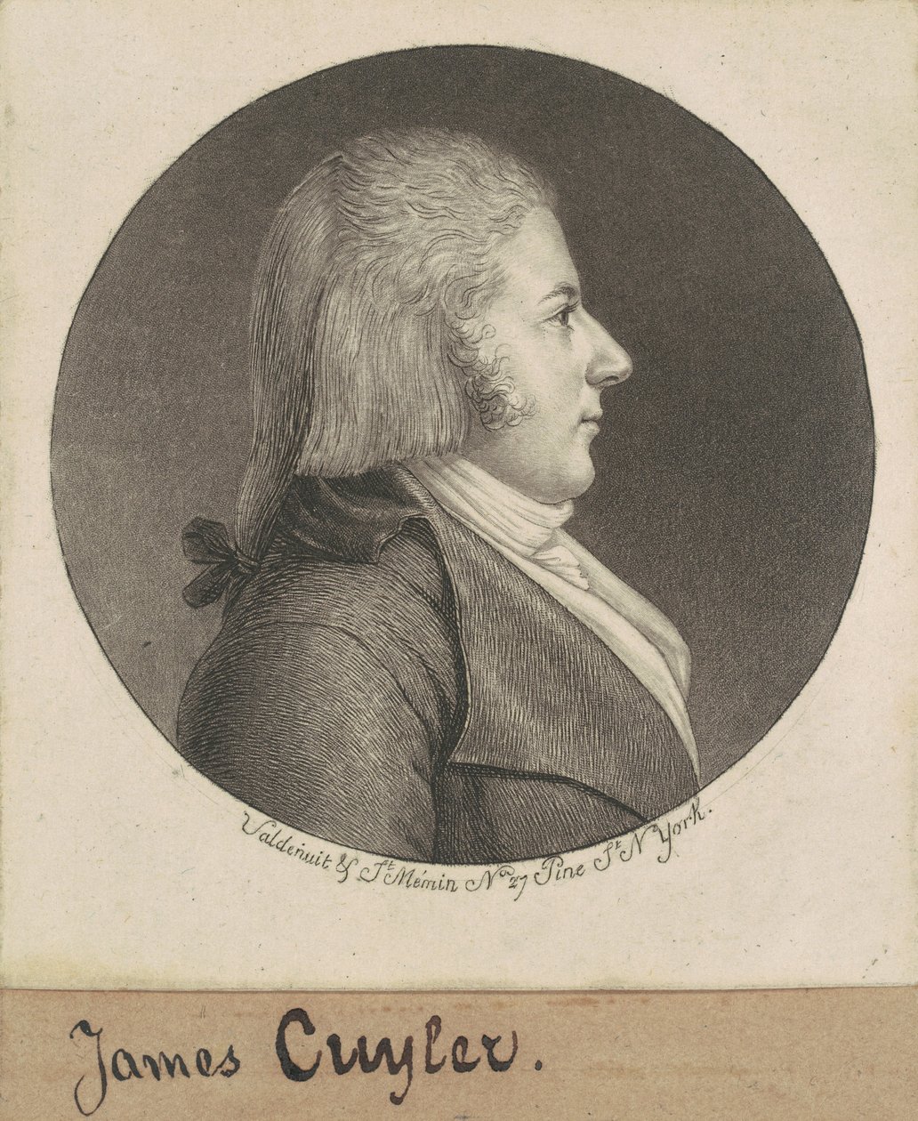 詹姆斯-奎勒 作者 Charles BJ Fevret de Saint Memin