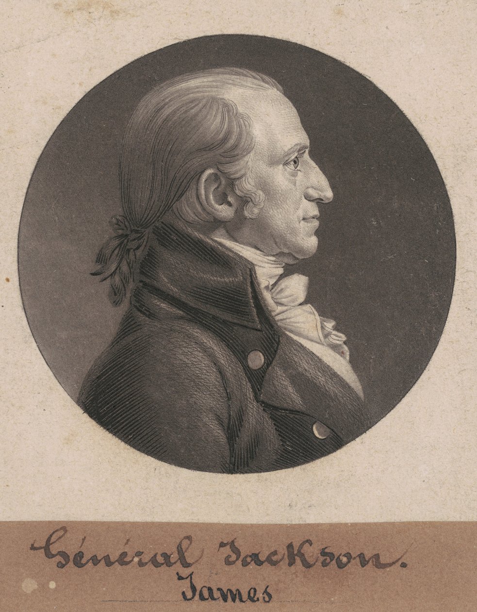 詹姆斯-杰克逊 作者 Charles BJ Fevret de Saint Memin